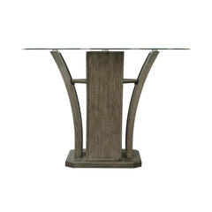 Dapper Grey Round Counter Table