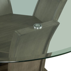 Dapper Grey Round Counter Table
