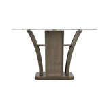 Dapper Grey Round Dining Table