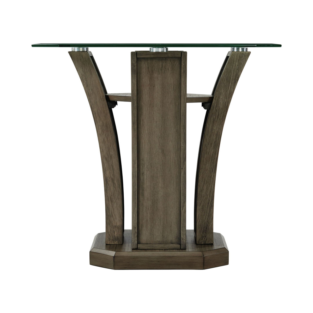 Dapper Grey Square End Table - Ornate Home