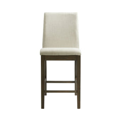 Dapper Walnut Counter Side Chair (Set of 2) - Ornate Home