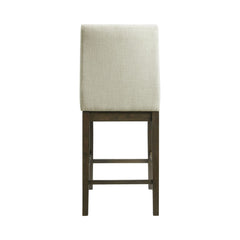 Dapper Walnut Counter Side Chair (Set of 2) - Ornate Home