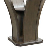 Dapper Walnut Round Counter Height Dining Table - Ornate Home