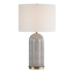 Dapple Brown/White Table Lamp - Ornate Home