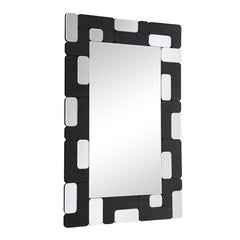 Dara Black Accent Mirror - Ornate Home