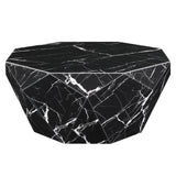 Dara Black Coffee Table - Ornate Home