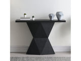 Dara Black Console Table - Ornate Home