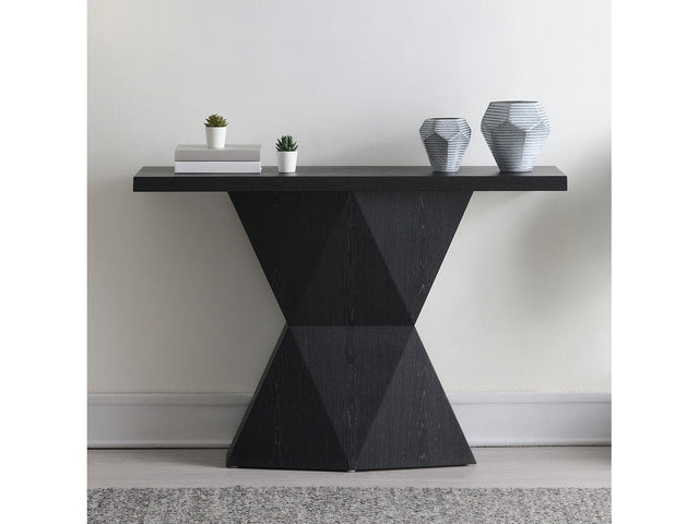 Dara Black Console Table - Ornate Home
