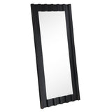 Dara Black Floor Mirror - Ornate Home