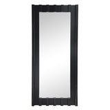 Dara Black Floor Mirror - Ornate Home