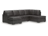 Dara Park Shadow 2-Piece Sectional with Chaise - Ornate Home