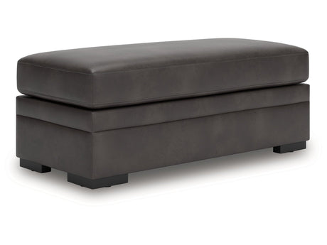 Dara Park Shadow Oversized Accent Ottoman - Ornate Home
