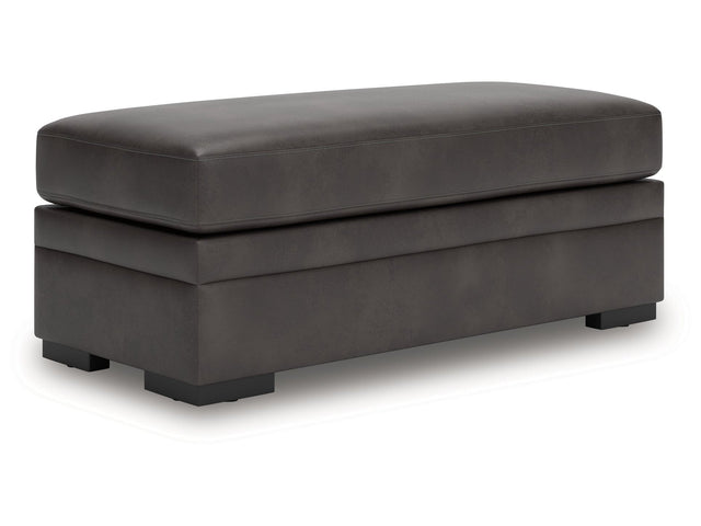 Dara Park Shadow Oversized Accent Ottoman - Ornate Home