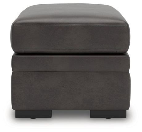 Dara Park Shadow Oversized Accent Ottoman - Ornate Home