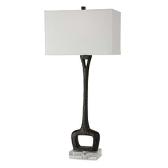 Darbie Black Iron Table Lamp - Ornate Home