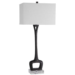Darbie Black Iron Table Lamp - Ornate Home