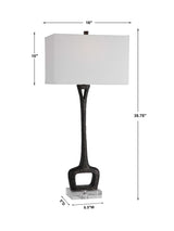 Darbie Black Iron Table Lamp - Ornate Home