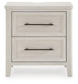 Darbonton Dove White Nightstand