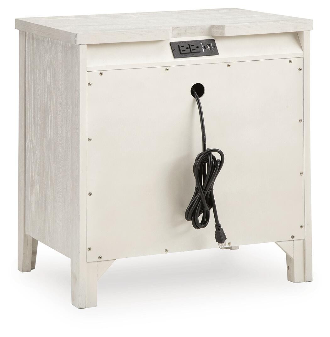 Darbonton Dove White Nightstand