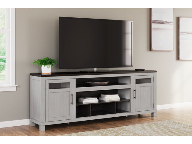 Darborn Gray/Brown 88" TV Stand (Online Special Price) - Ornate Home
