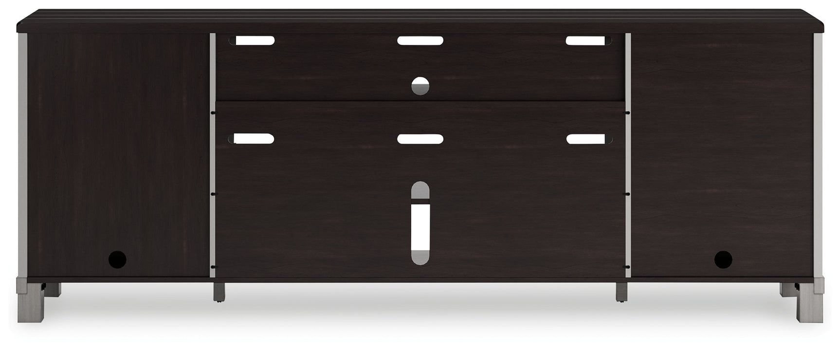 Darborn Gray/Brown 88" TV Stand (Online Special Price) - Ornate Home