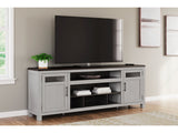 Darborn Gray/Brown 88" TV Stand - Ornate Home