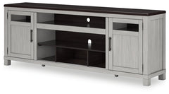 Darborn Gray/Brown 88" TV Stand - Ornate Home
