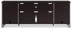 Darborn Gray/Brown 88" TV Stand - Ornate Home
