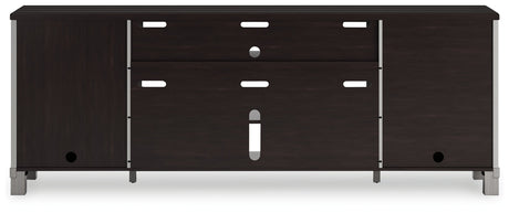 Darborn Gray/Brown 88" TV Stand - Ornate Home