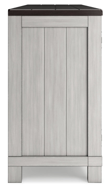 Darborn Gray/Brown 88" TV Stand - Ornate Home