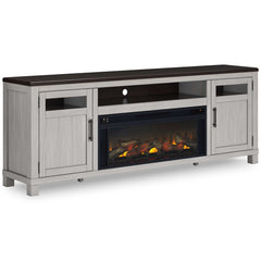 Darborn Gray/Brown 88" TV Stand - Ornate Home
