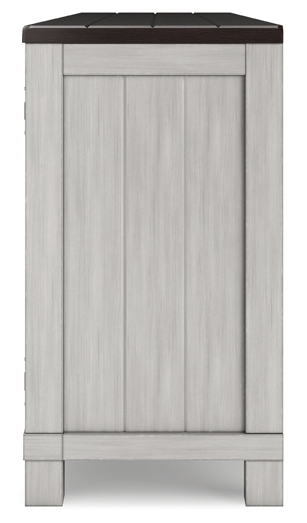 Darborn Gray/Brown 88" TV Stand with Electric Fireplace - Ornate Home