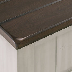 Darborn Gray/Brown Chairside End Table - Ornate Home