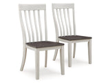 Darborn Gray/Brown Dining Chair (Set of 2) - Ornate Home