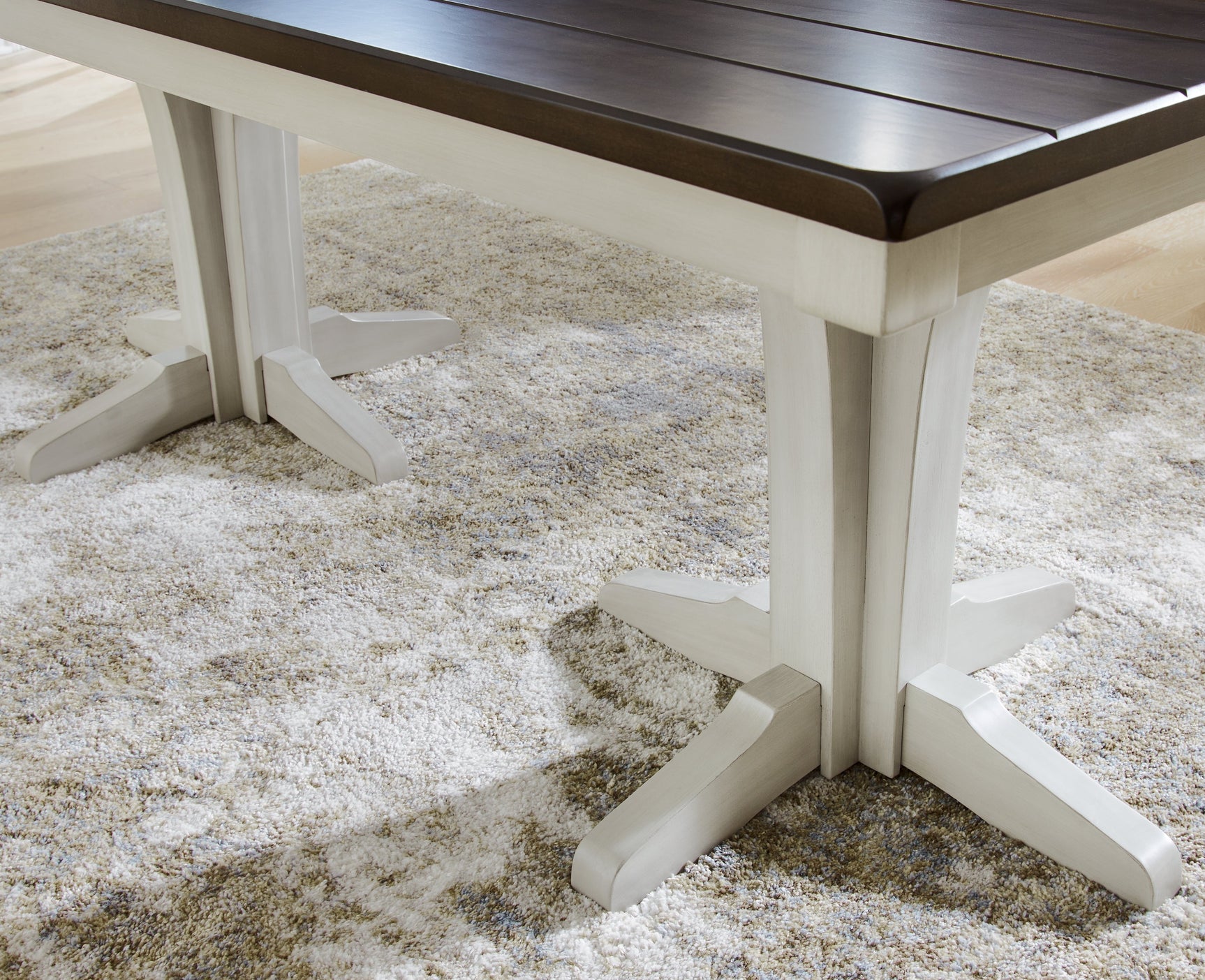Darborn Gray/Brown Dining Table (Online Special Price) - Ornate Home