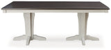 Darborn Gray/Brown Dining Table (Online Special Price) - Ornate Home