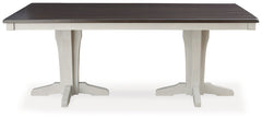Darborn Gray/Brown Dining Table - Ornate Home
