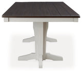 Darborn Gray/Brown Dining Table - Ornate Home