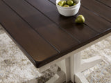 Darborn Gray/Brown Dining Table - Ornate Home