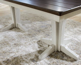 Darborn Gray/Brown Dining Table - Ornate Home