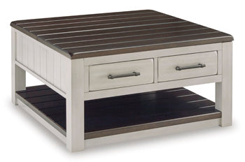 Darborn Gray/Brown Lift-Top Coffee Table (Online Special Price) - Ornate Home