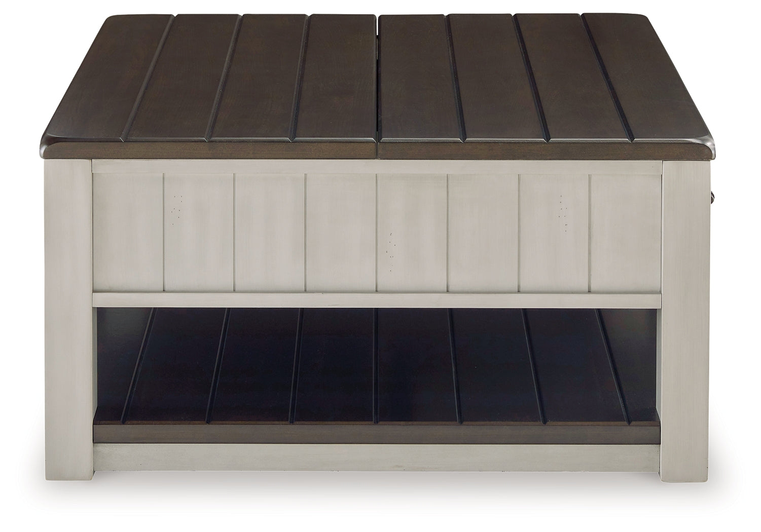 Darborn Gray/Brown Lift-Top Coffee Table - Ornate Home