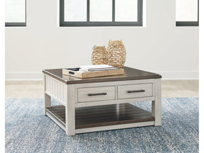 Darborn Gray/Brown Lift-Top Coffee Table - Ornate Home