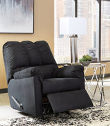 Darcy Black Loveseat & 2 Recliners (Online Special Price) - Ornate Home