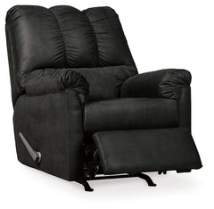 Darcy Black Loveseat & 2 Recliners - Ornate Home