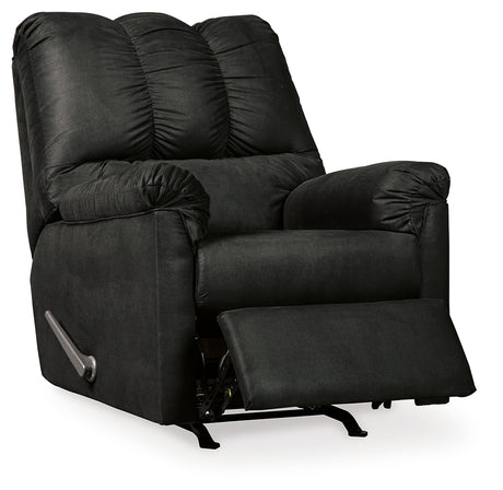 Darcy Black Loveseat & 2 Recliners - Ornate Home