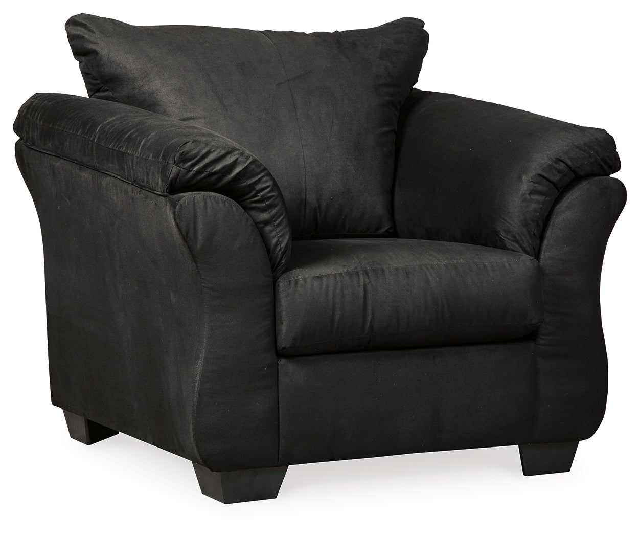 Darcy  Black Loveseat & Chair (Online Special Price) - Ornate Home