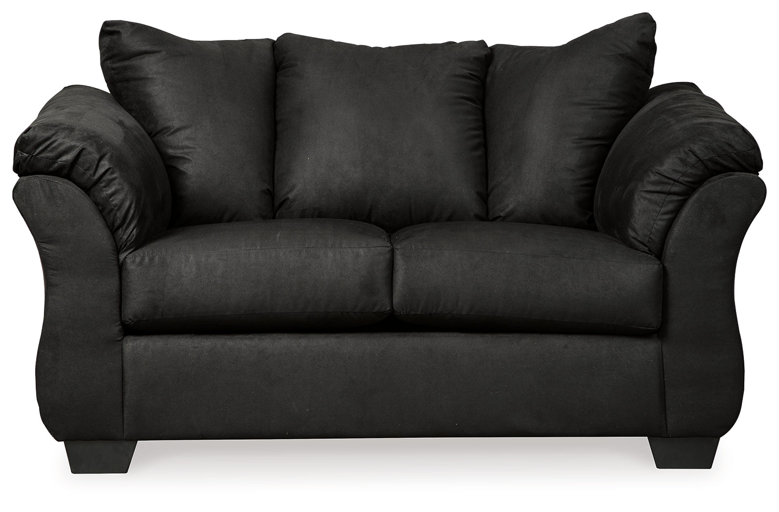 Darcy  Black Loveseat & Chair (Online Special Price) - Ornate Home