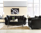 Darcy Black Sofa and Loveseat (Online Special Price) - Ornate Home