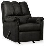Darcy Black Sofa and Recliner (Online Special Price) - Ornate Home